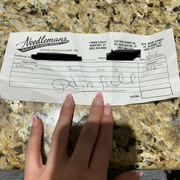 Tiffany Designs Peach Crystal Prom/Pageant Dress - Picture 13 of 16